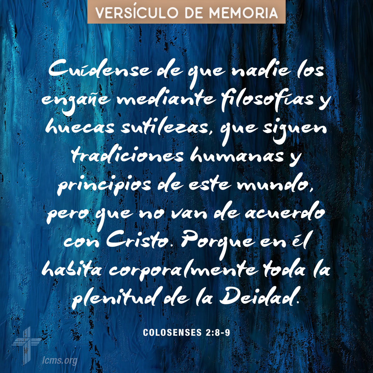 LCMS Memory Verse Challenge: Spanish graphics